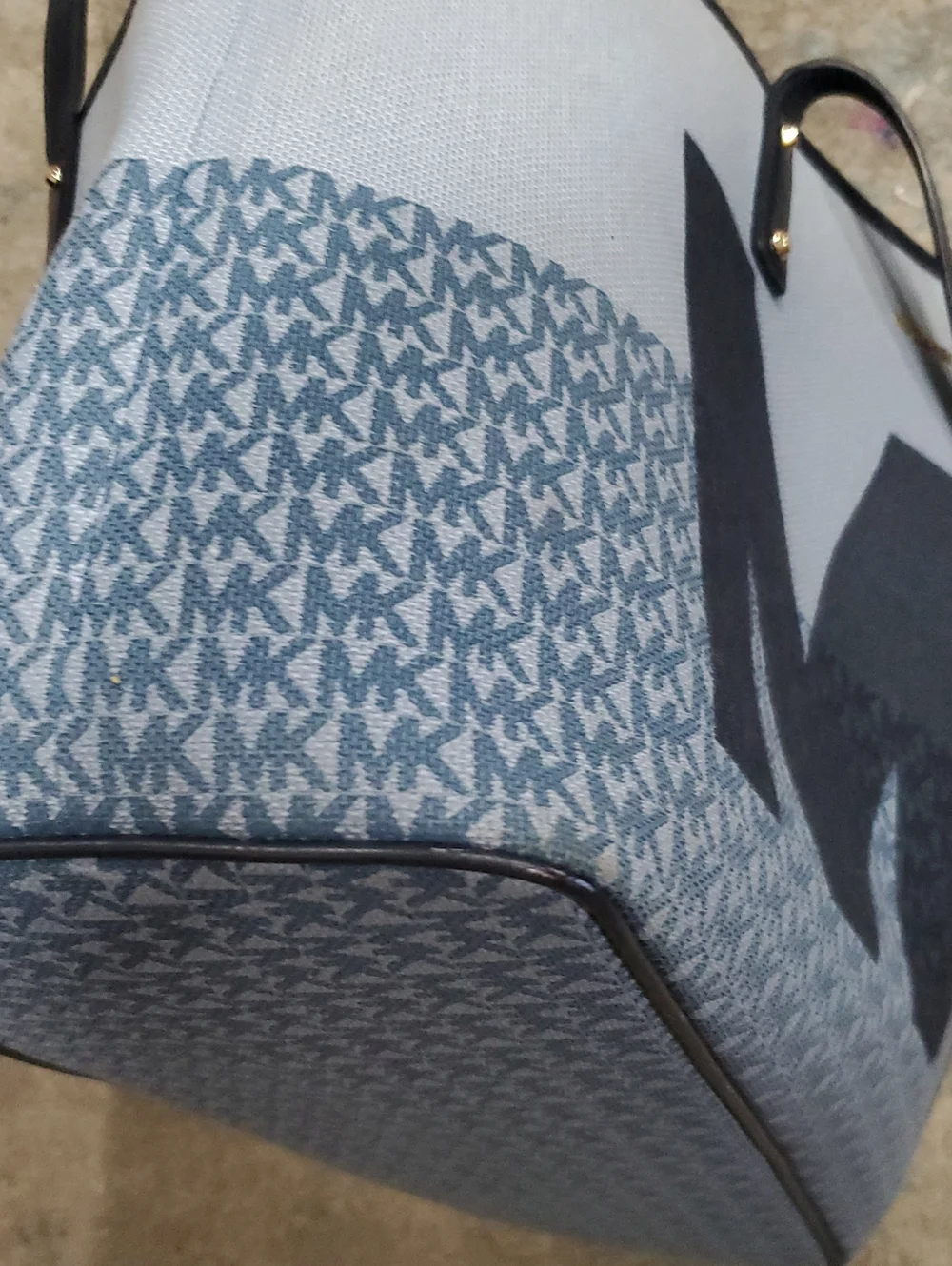 Michael Kors Carter Denim Tote